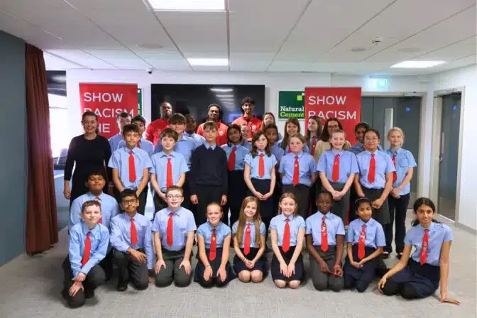 Sport Minister Stephanie Peacock MP Attends Anti Racism Event at Oakwell